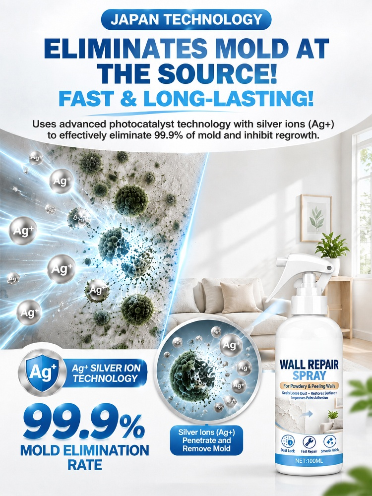 Wall Dusting Repair Spray