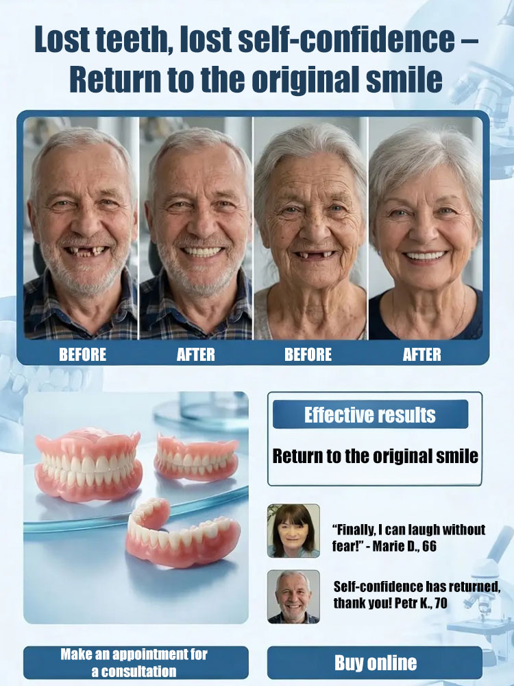 Natural Smile Comfortable Denture Set