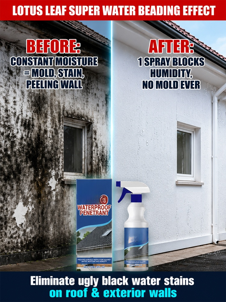 Quick-drying waterproof spray
