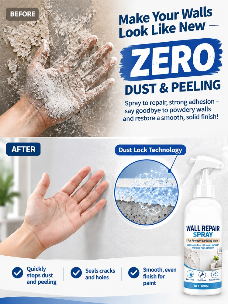 Wall Dusting Repair Spray