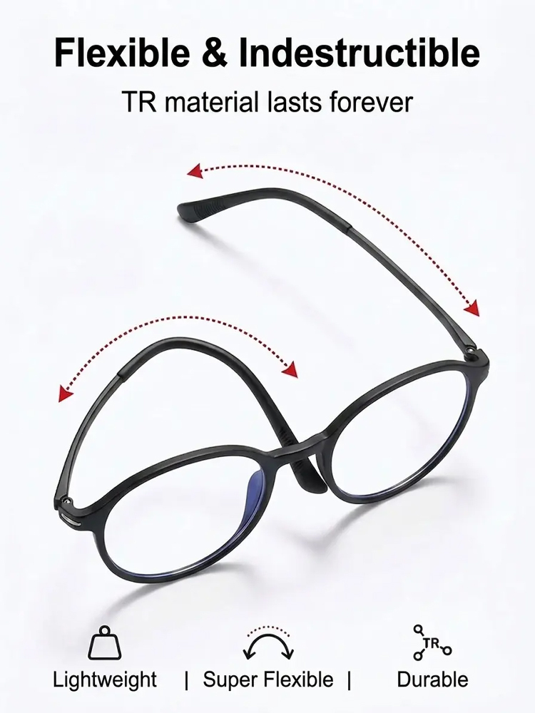 Ultralight and comfortable anti-blue light reading glasses