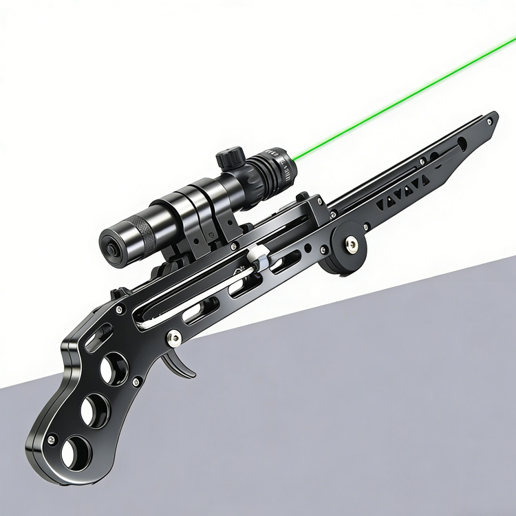 【American-authorized outdoor must-have】‼️🔴Laser Infrared Emitter🌟99.9% ultra-high accuracy, silent and lightless design✅Foldable for easy carrying🥇Equipped with special Japanese rubber👍🔥Durable even after 8000 hits