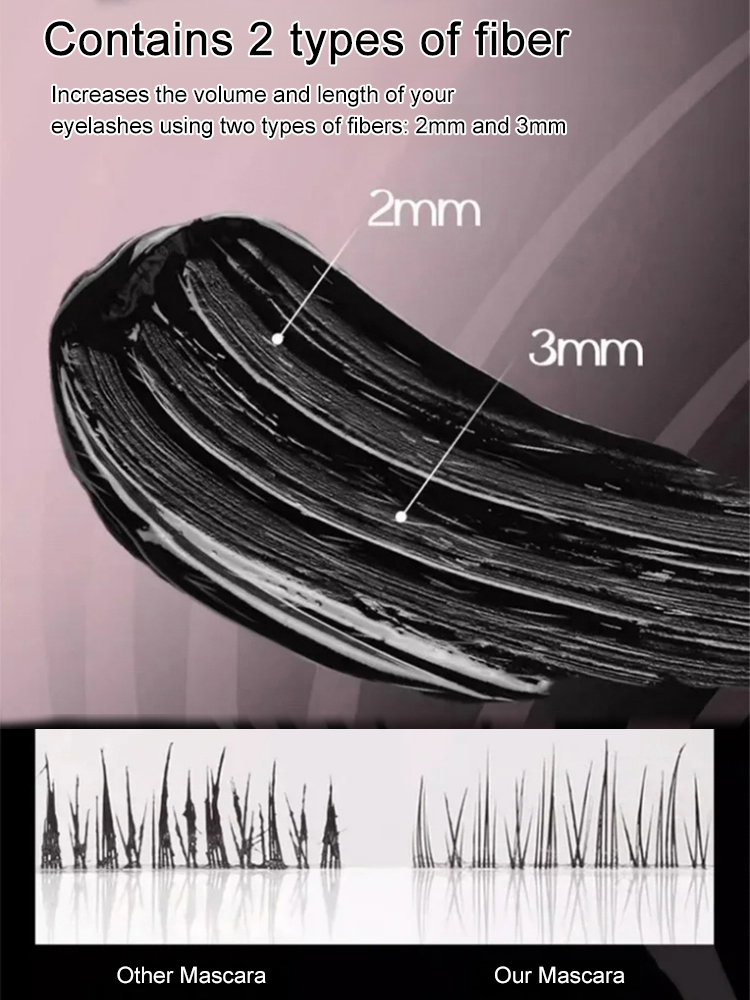 Even beginners can create thick eyelashes with distinct roots, no smudging for 24 hours, and say goodbye to fly legs