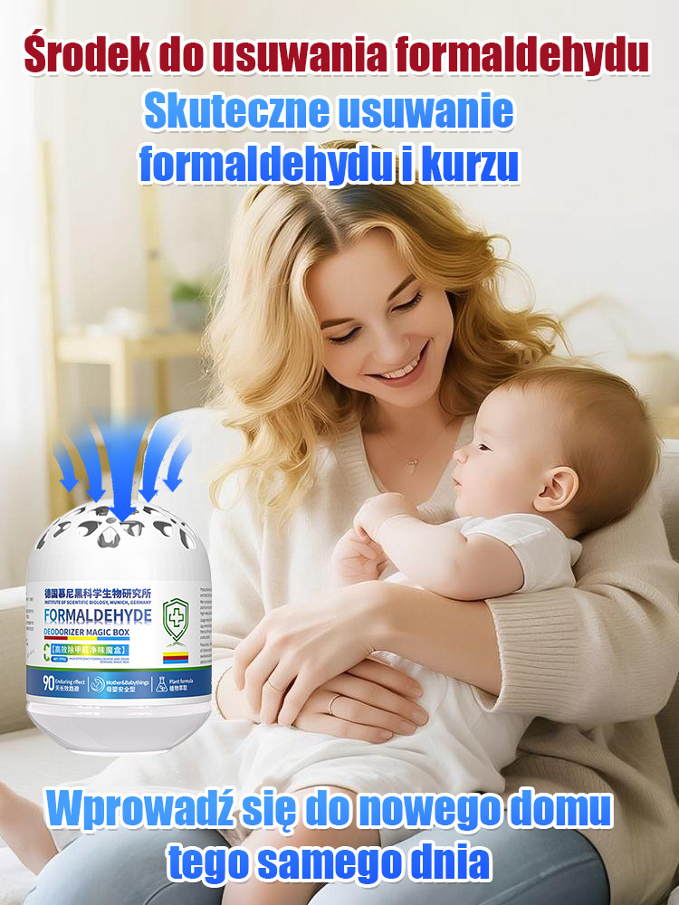Niemiecki oczyszczacz powietrza usuwający formaldehyd i kurz – magiczne pudełko