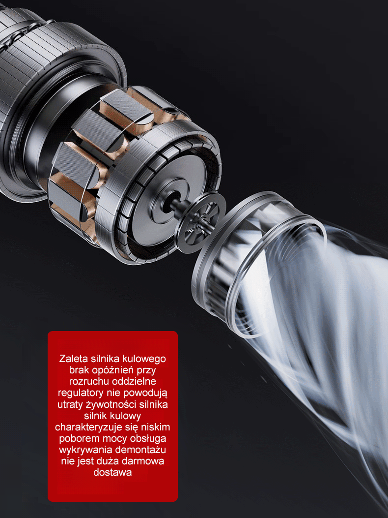 50% ZNIŻKI! Odkurzacz 4w1 – Szybkie Czyszczenie + Bezprzewodowość 🚗