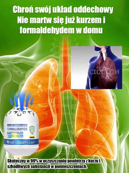 Niemiecki oczyszczacz powietrza usuwający formaldehyd i kurz – magiczne pudełko
