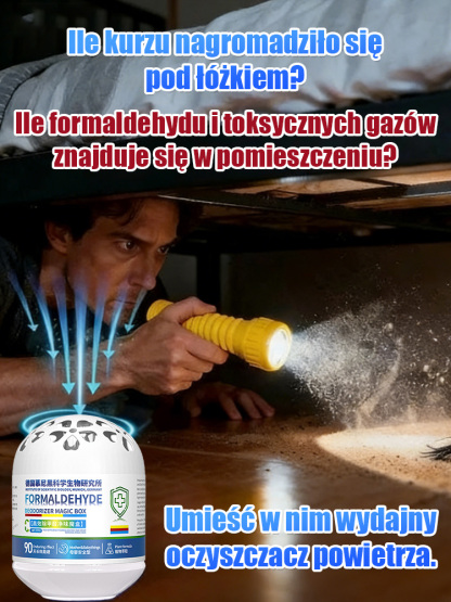 Niemiecki oczyszczacz powietrza usuwający formaldehyd i kurz – magiczne pudełko