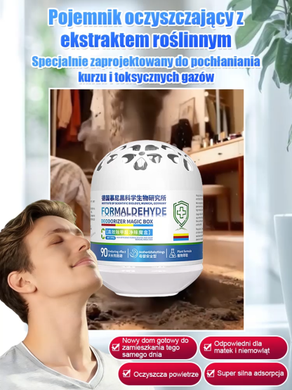 Niemiecki oczyszczacz powietrza usuwający formaldehyd i kurz – magiczne pudełko