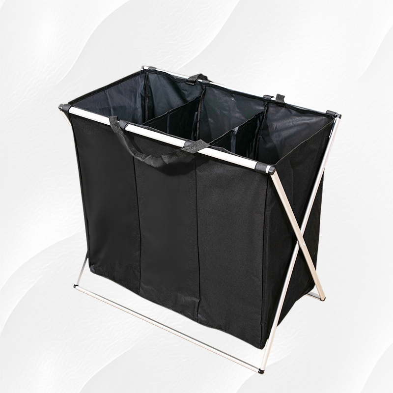 Składany duży kosz na brudną bieliznę