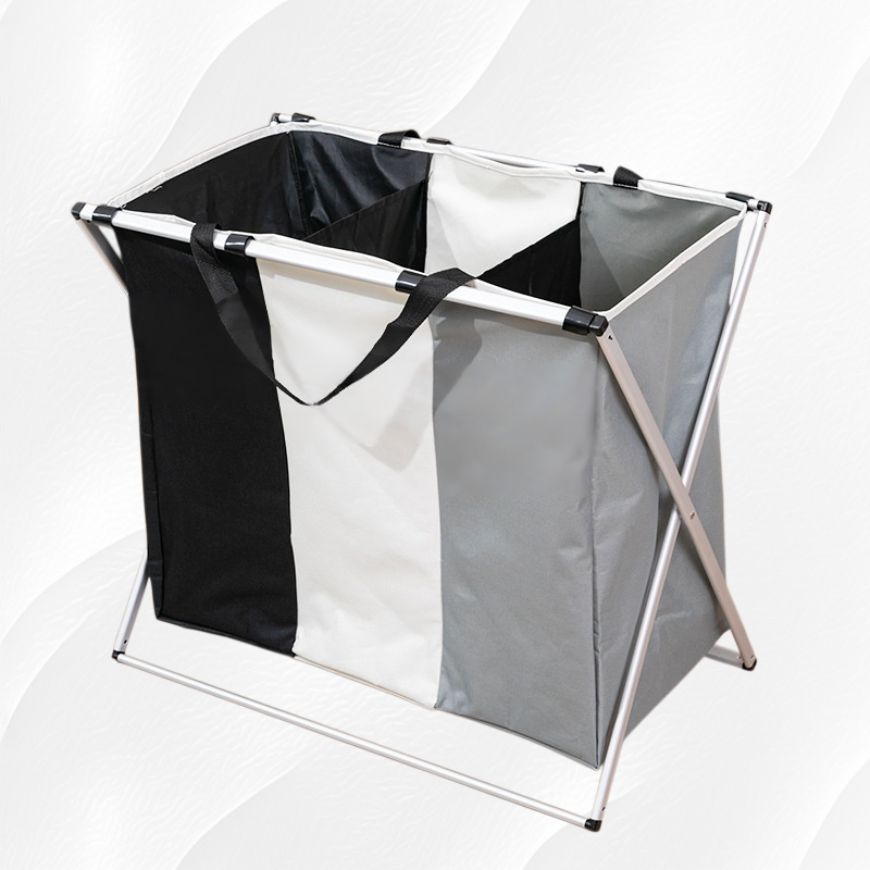 Składany duży kosz na brudną bieliznę