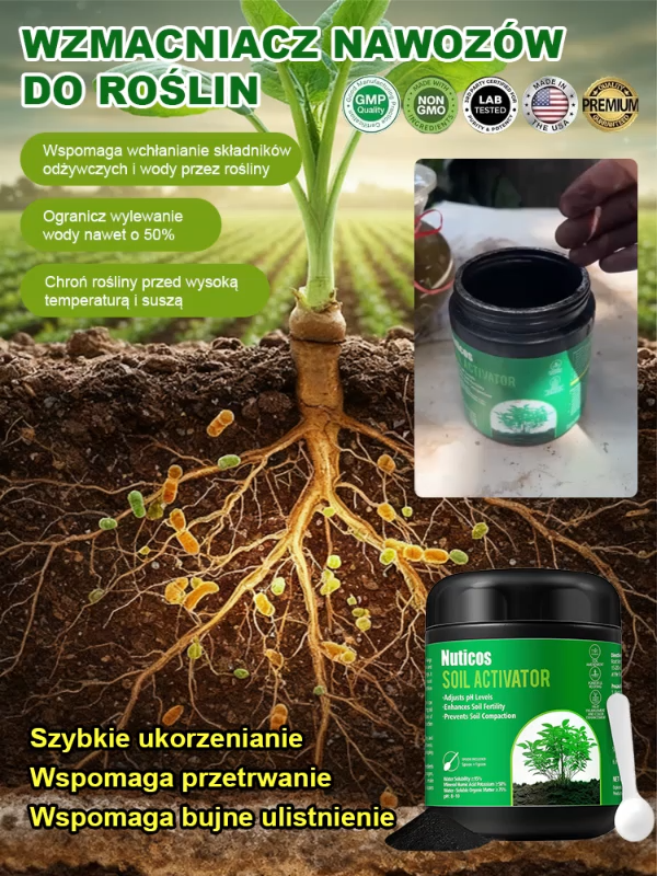 Aktywator składników odżywczych gleby – można go ożywić nawet po śmierci