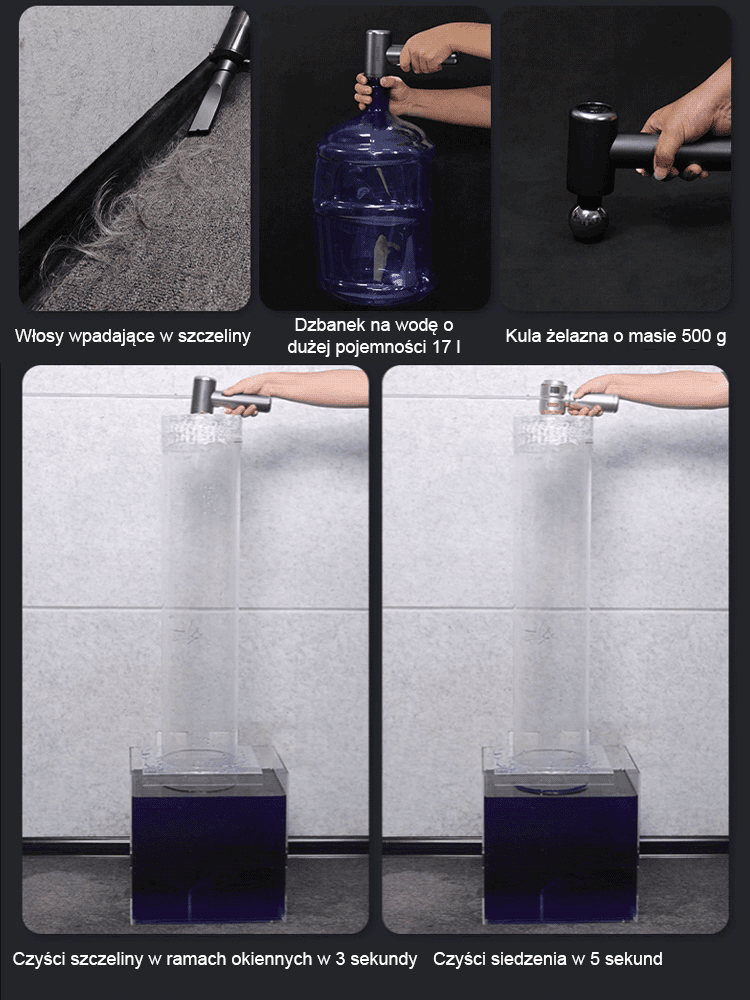 50% ZNIŻKI! Odkurzacz 4w1 – Szybkie Czyszczenie + Bezprzewodowość 🚗