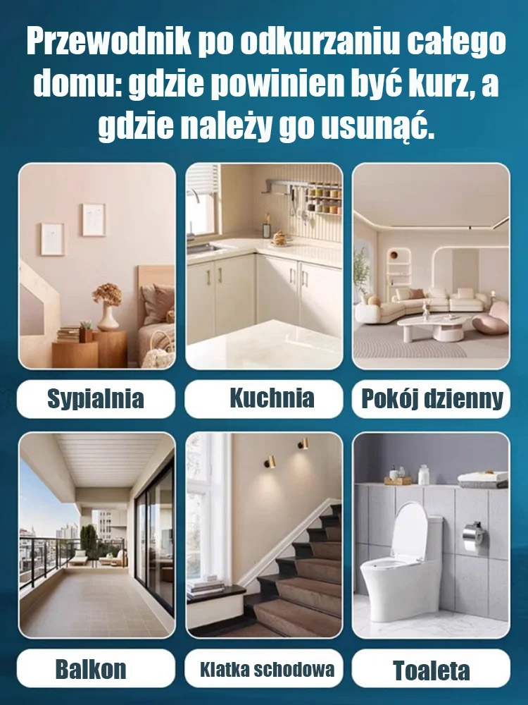 【Kompleksowe czyszczenie zanieczyszczeń domowych】W pełni automatyczne usuwanie kurzu