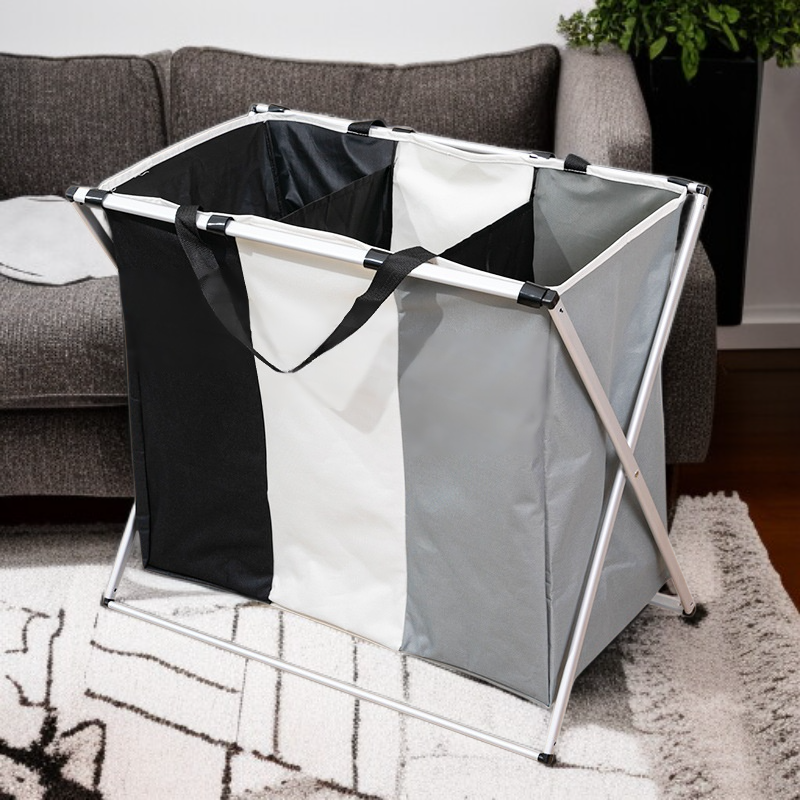 Składany duży kosz na brudną bieliznę