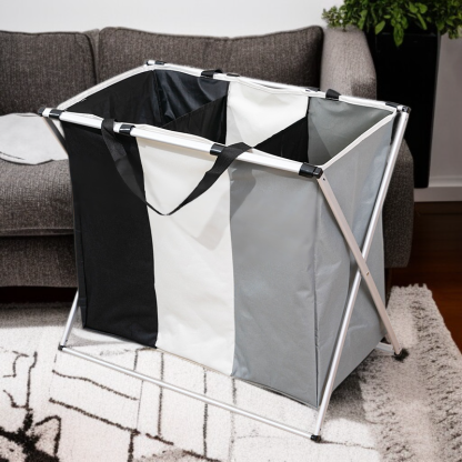 Składany duży kosz na brudną bieliznę