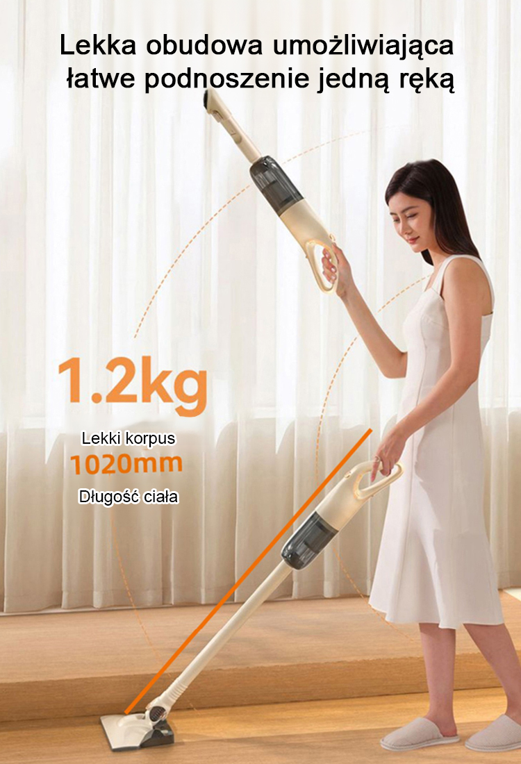 【Duża maszyna odsysająca do usuwania roztoczy i mopująca】2 w 1: odkurzanie + mycie podłóg ✨ 99,9% głębokie usuwanie roztoczy i dezynfekcja