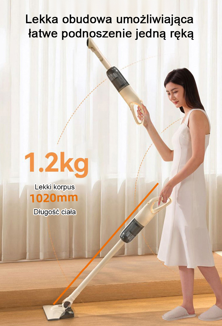 【Duża maszyna odsysająca do usuwania roztoczy i mopująca】2 w 1: odkurzanie + mycie podłóg ✨ 99,9% głębokie usuwanie roztoczy i dezynfekcja