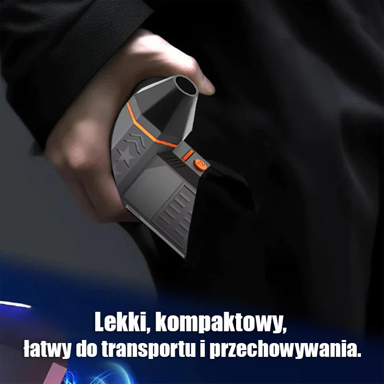 【Odśnież swój samochód w 10 sekund】Duża moc mini akumulatorowej odśnieżarki