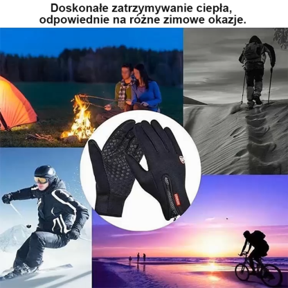 【Koniec z zamarzniętymi rękami!】🔥100% wodoodporne i wiatroszczelne rękawice grzewcze elektryczne