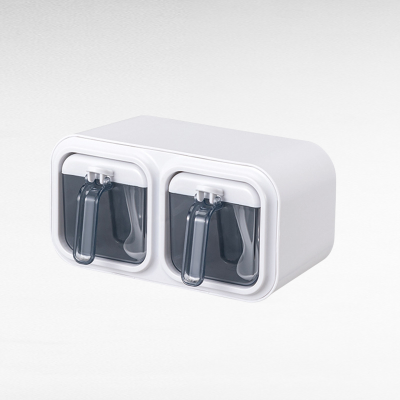 Zestaw łączący pojemnik na przyprawy kuchenne i pudełko do przechowywania w domu