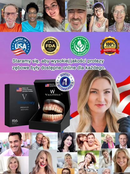 【Olśniewający uśmiech】Luksusowe, personalizowane protezy dentystyczne