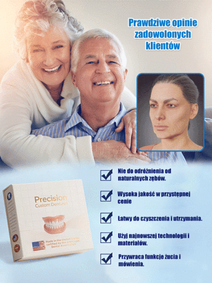 【FDA&BDA podwójna certyfikacja】Samokształtujące się protezy zębowe