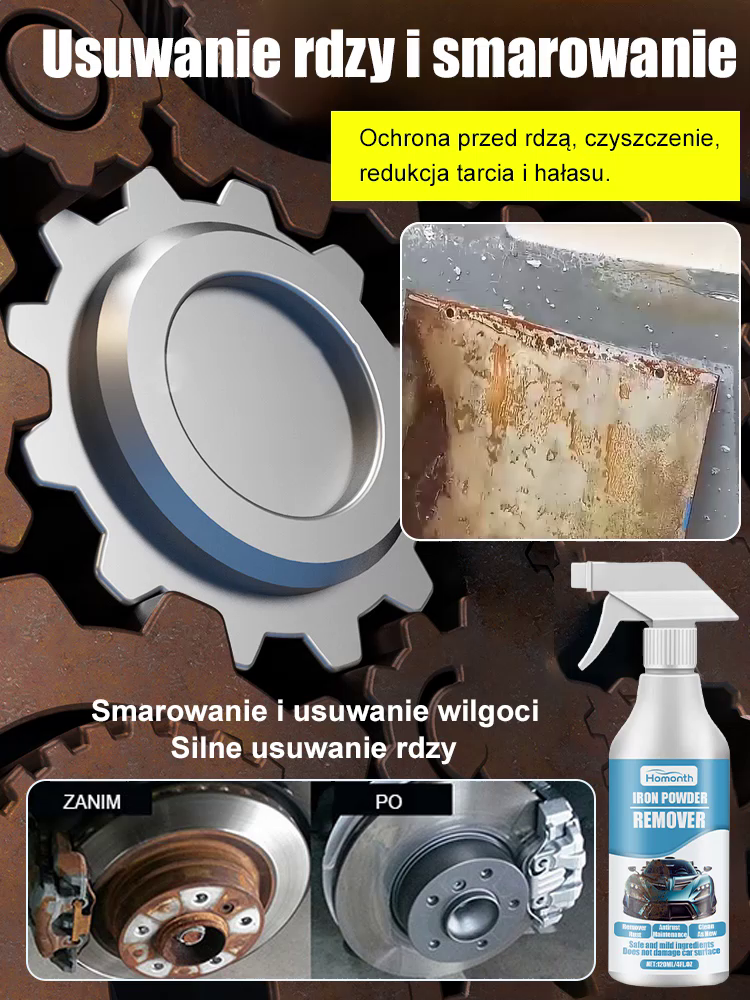 Profesjonalny Spray Antykorozyjny do Podwozia i Auta – Błyskawiczny Odrdzewiacz Ochronny