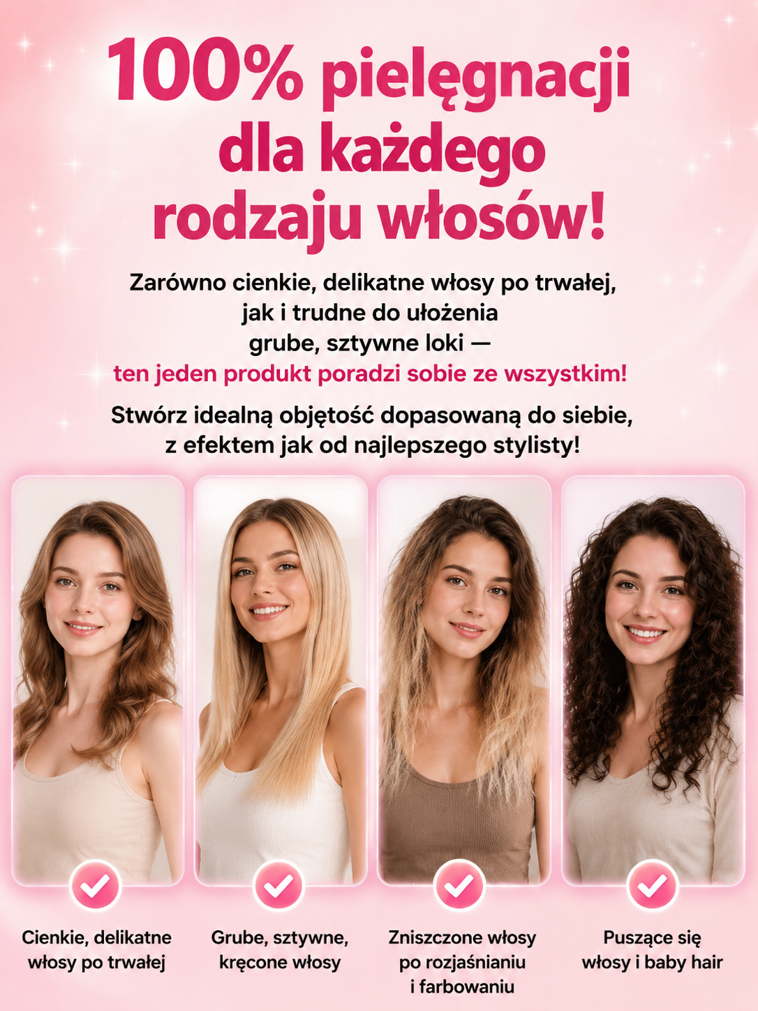 50% Zniżki✨Elektryczny Styler 3D Zwiększający Objętość Włosów - Efekt Push-Up Bez Oparzeń