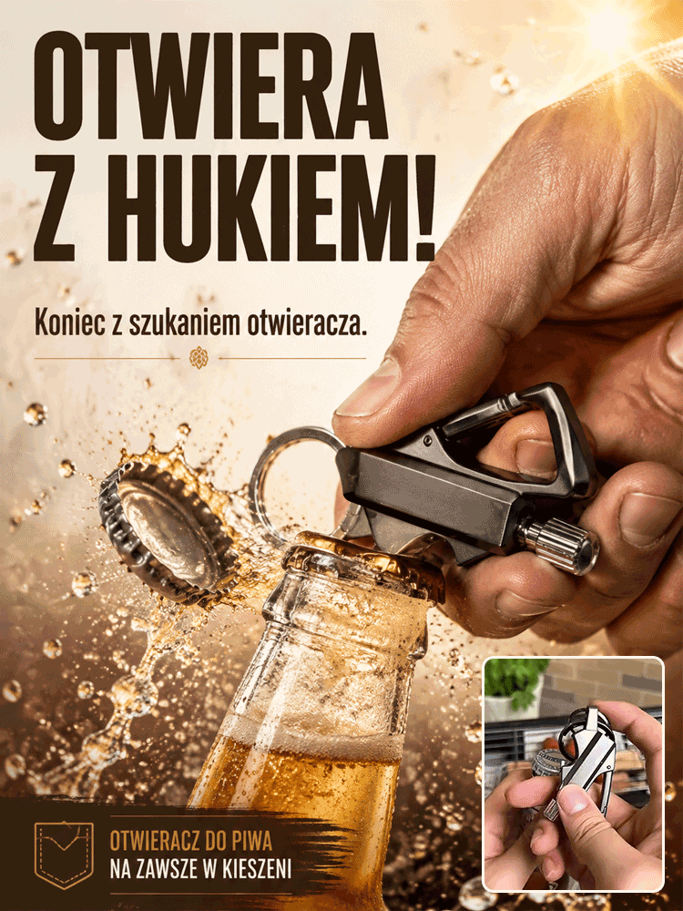 🎁Taktyczny Brelok EDC 3w1 | Wieczna Zapałka, Otwieracz, Zbijak do Szyb (-50% OFF)