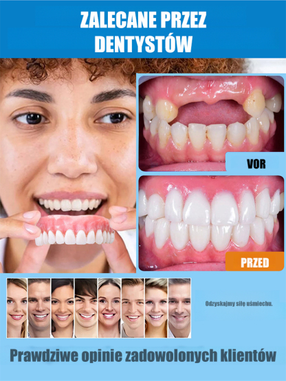 【FDA&BDA podwójna certyfikacja】Samokształtujące się protezy zębowe