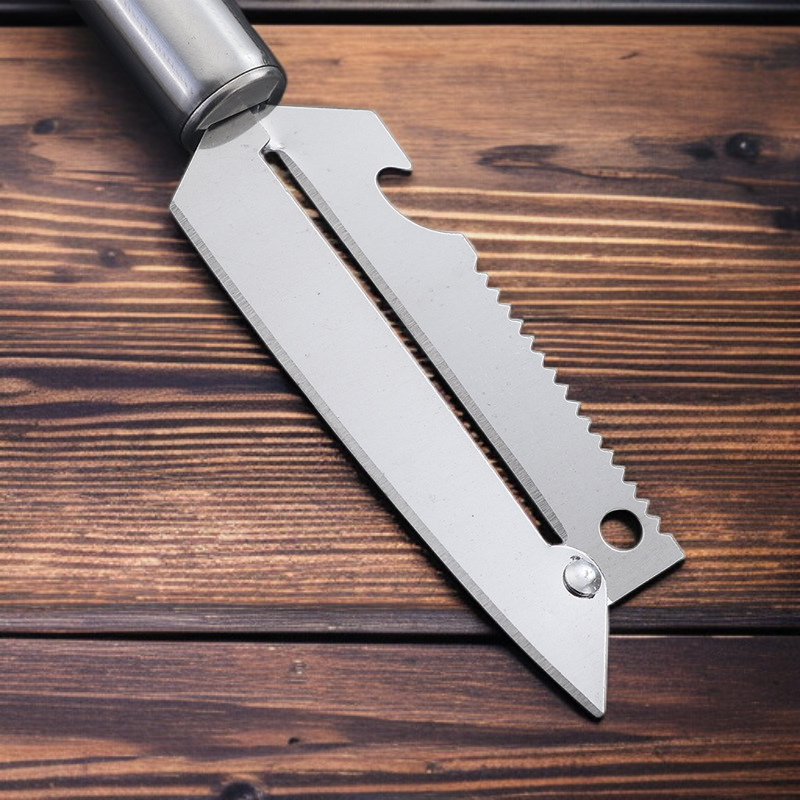 Nerezový škrabka na zeleninu 