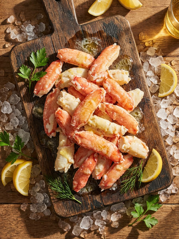 Alaska Canned King Crab Meat • Ready to Eat