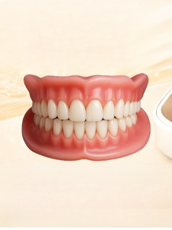 [Comes with Portable Denture Case] ​​Regain Your Smile with Dentures