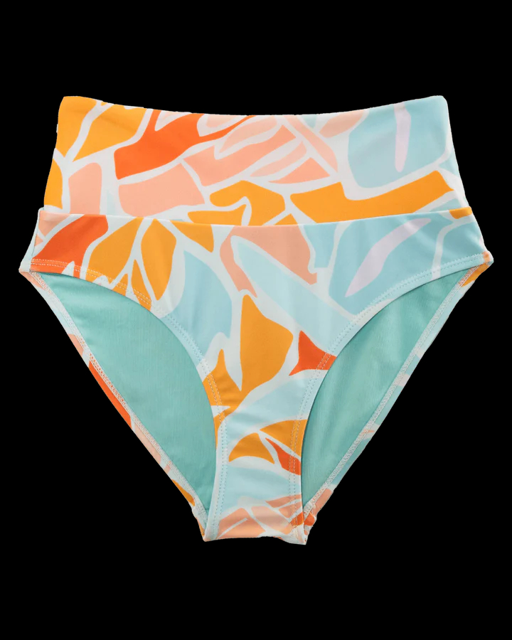 Calista One Shoulder Crop Bikini Set