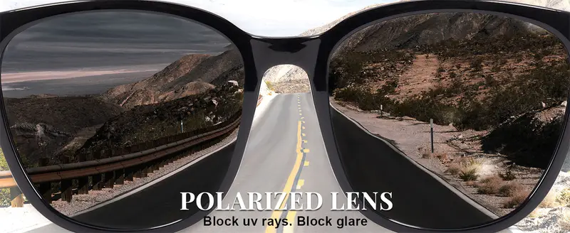   2pcs glasses for women polarized   lens big frame fashion glasses trendy stylish shade details 3