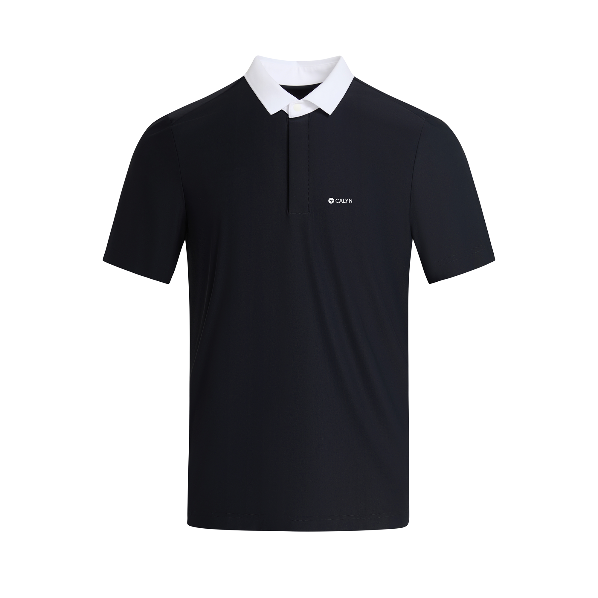 Men's Golf 4-Way Stretch UV Protection Short Sleeve Polo