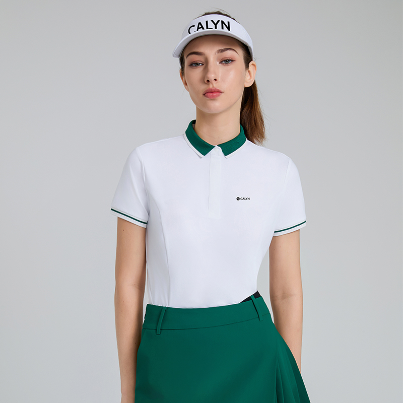 Women's Golf Four-Way Stretch UV Protection Short-Sleeve Polo