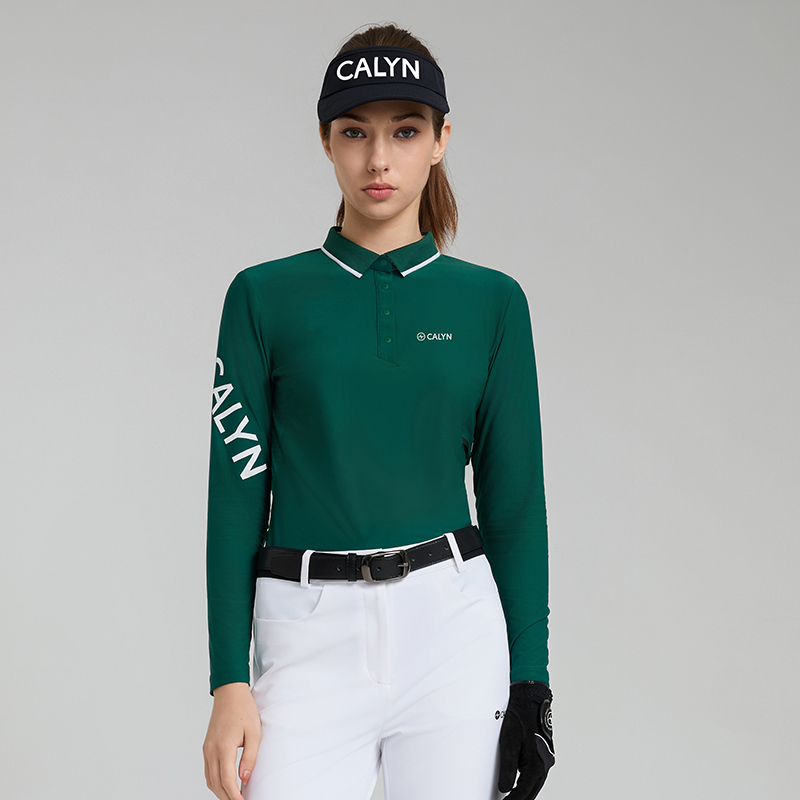 Women's Golf Stretch UV Protection Long-Sleeve Polo