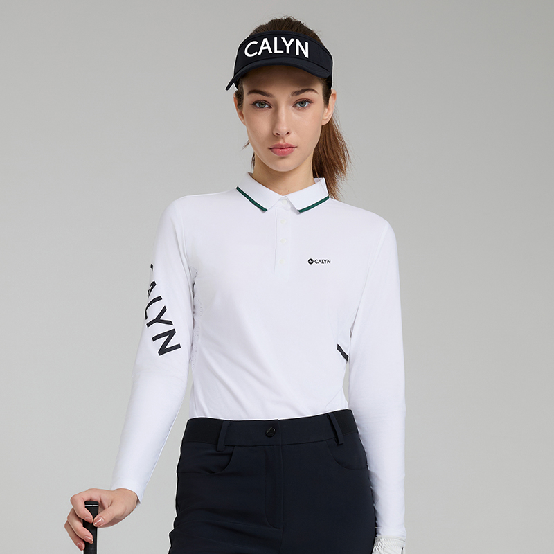 Women's Golf Stretch UV Protection Long-Sleeve Polo