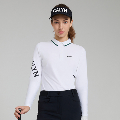 Women's Golf Stretch UV Protection Long-Sleeve Polo