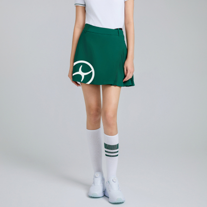 Women's Golf Flowy Pleated UV Protection Utility Skirt