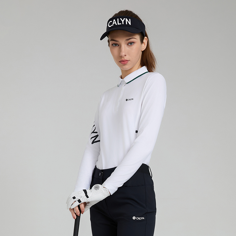 Women's Golf Stretch UV Protection Long-Sleeve Polo