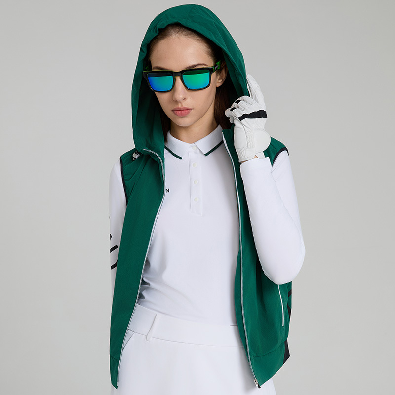 Women's Golf Breathable Hooded Vest