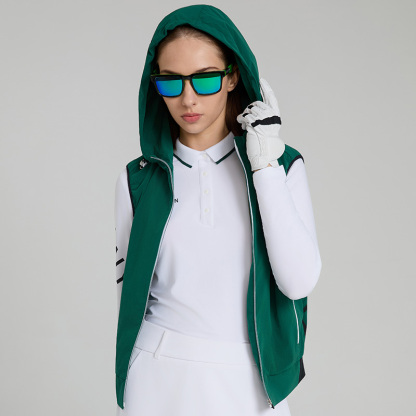 Women's Golf Breathable Hooded Vest