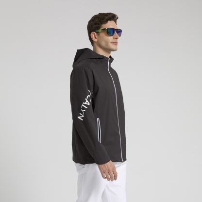 Men's Golf Cloud-Feel Water-Repellent Hooded Jacket