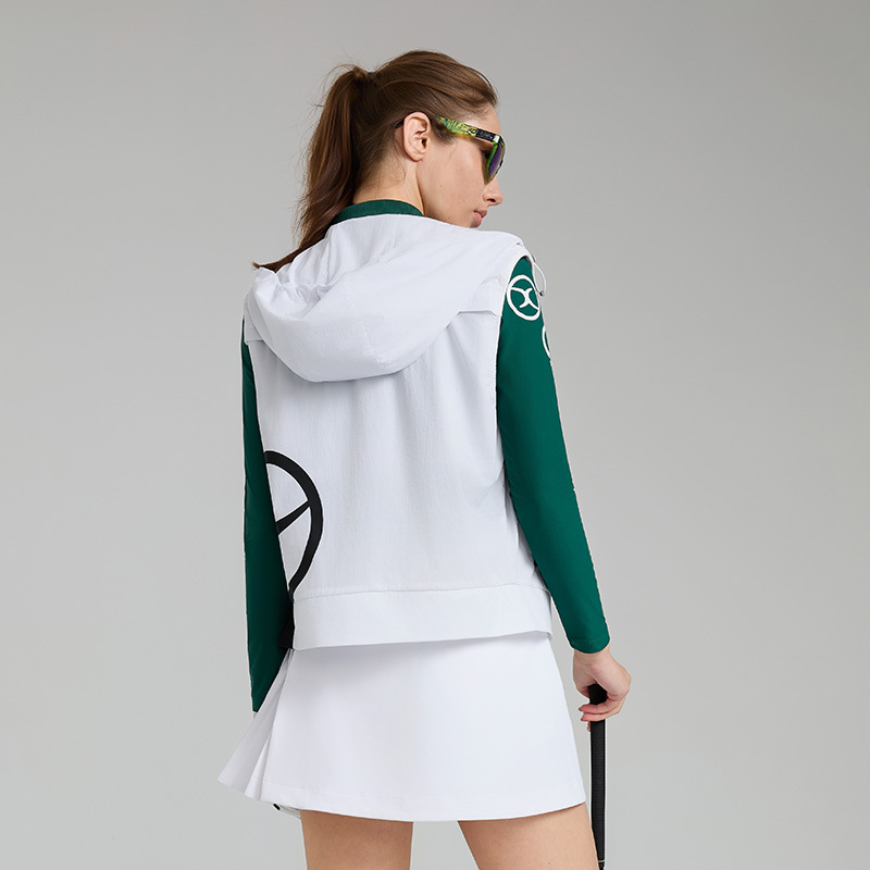 Women's Golf Breathable Hooded Vest