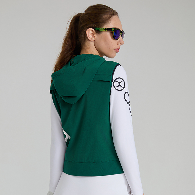 Women's Golf Breathable Hooded Vest