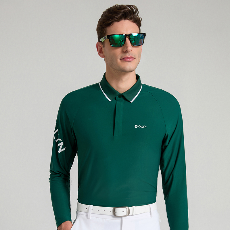 [Copy]Men's Golf Dual-Core Shoulder UV Protection Short Sleeve Polo