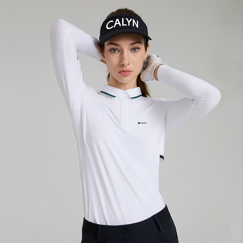 Women's Golf Stretch UV Protection Long-Sleeve Polo