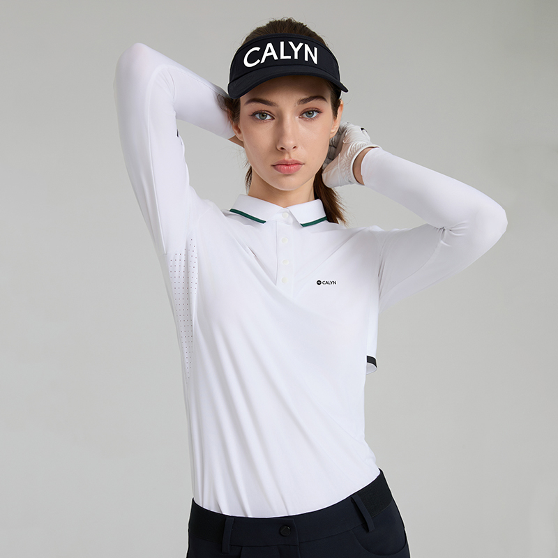 Women's Golf Stretch UV Protection Long-Sleeve Polo